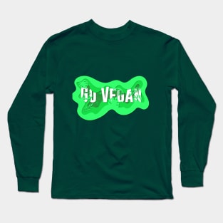 Go Vegan Long Sleeve T-Shirt